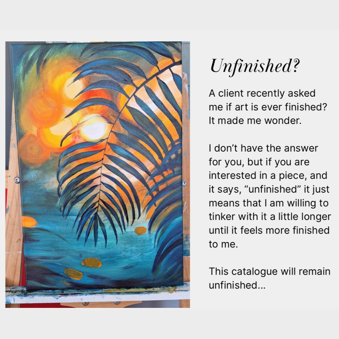 Late Afternoon Beach (Unfinished) by Jeanine Jansen Van Vuuren