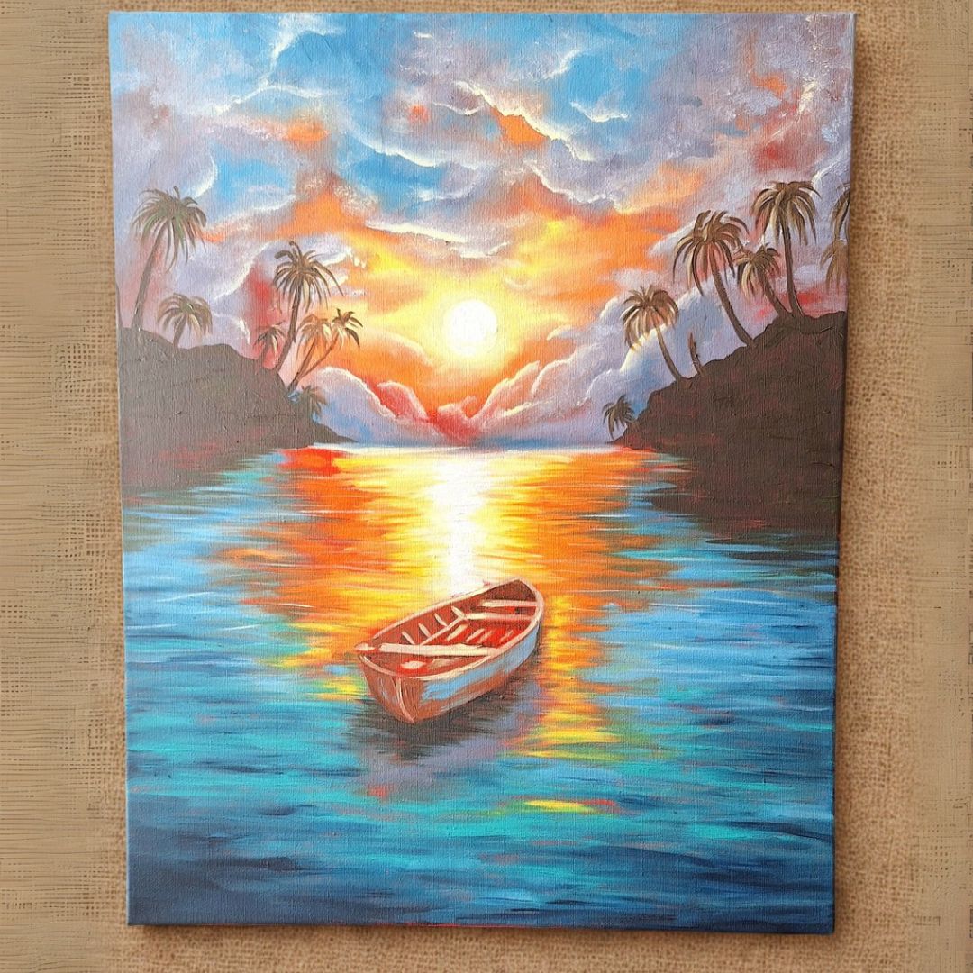 On the River (Unfinished) by Jeanine Jansen Van Vuuren